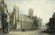 Thomas Mann Baynes, Canterbury Cathedral by Thomas Mann Baynes